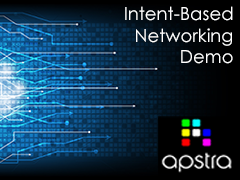 Join Apstra Solutions Architect Josh Saul Webinar: Intent-Based Networking Systems