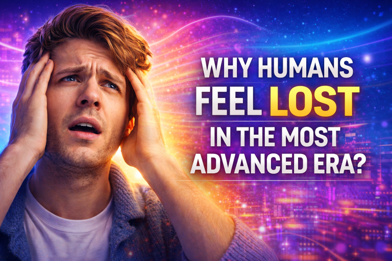 Why Humans Feel Lost in the Most Advanced Era