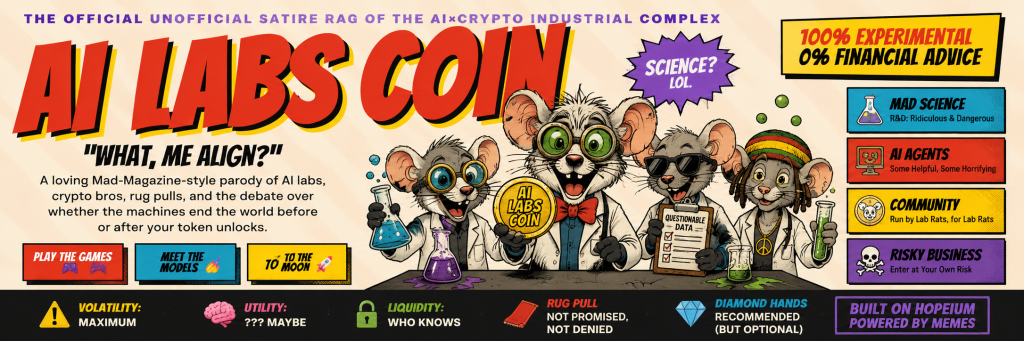 AI Labs Coin - AI Crypto Parody